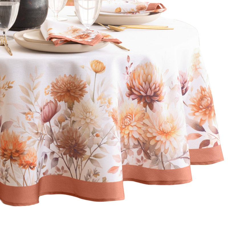 Nappe Autumn Blooms Harvest, 70 po rond