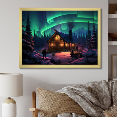 Canadian Boreal Ballet 2 - Northern Lights Wall Art