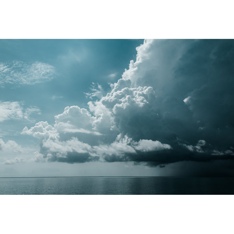 Storm Clouds by Jon Lauriat - Wrapped Canvas Print, 20cm H x 30cm W x 3.8cm D