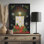 «Merry Christmas Candle» par Annie Lapoint, reproduction d'art