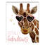 Reproduction d’art sur toile, girafe fabuleuse