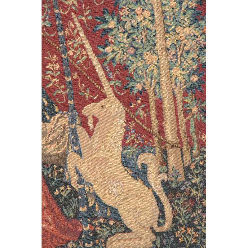 A Mon Seul Desir I Loom Woven Cotton Blend Wall Hanging, 34" H x 44" W