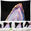 Tapisserie abstraite, belle tranche d'agate-28491341