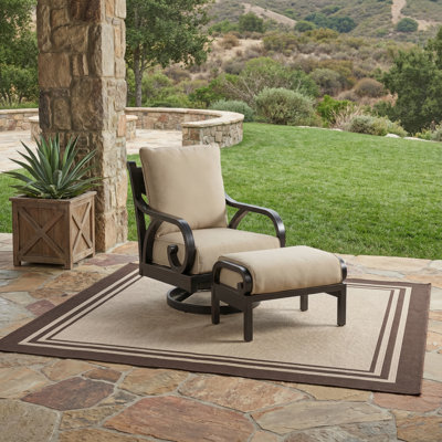 Monterey Sunbrella® Swivel Patio Lounge Chair