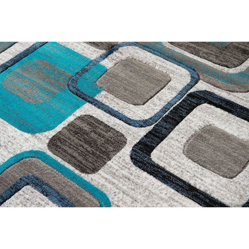 Tapis gris Goble, 1 pi 10 po x 3 pi