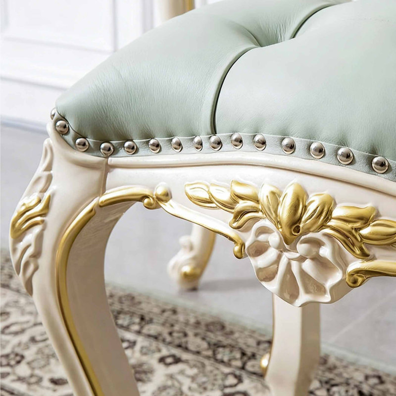 Coiffeuse de luxe sculptée de style européen