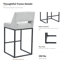 Counter Stool with Steel Frame-206355406