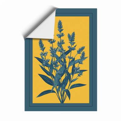 Flowering Spikes Botanical - Framed Print
