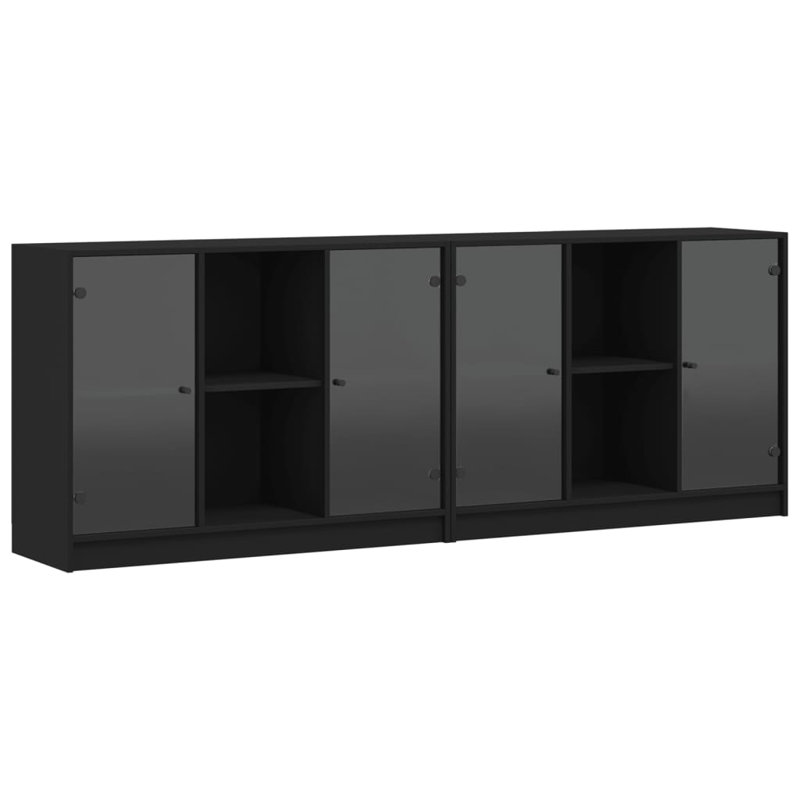 Wagenen Sideboard, White, 75cm H x 204cm W x 37cm D