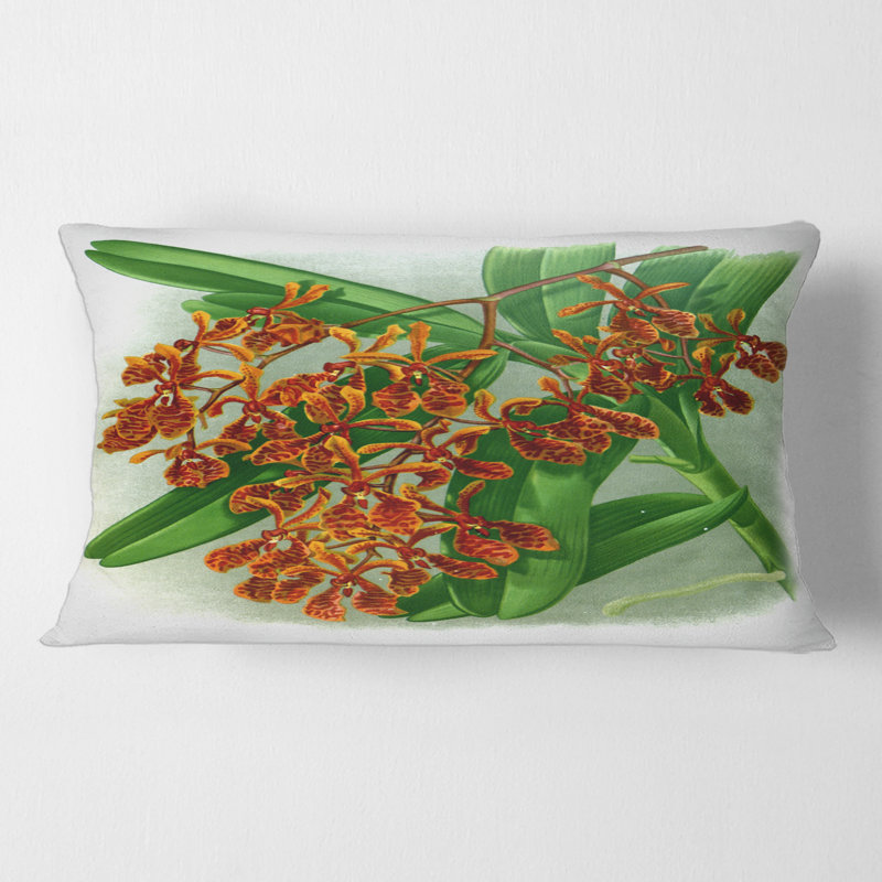 Coussin Rectangle, Retro Flowers II - Farmhouse