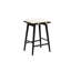 Tabouret de bar en bois sans dossier à hauteur de comptoir avec coussin amovible-871875408-847064367-847064337
