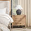 Alisen Oak Wood Nightstand