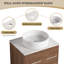 36'' Free Standing Single Bathroom Vanity With Ceramic Top