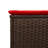  Patio Sun Lounger Set Brown, Red-168584726-168584721