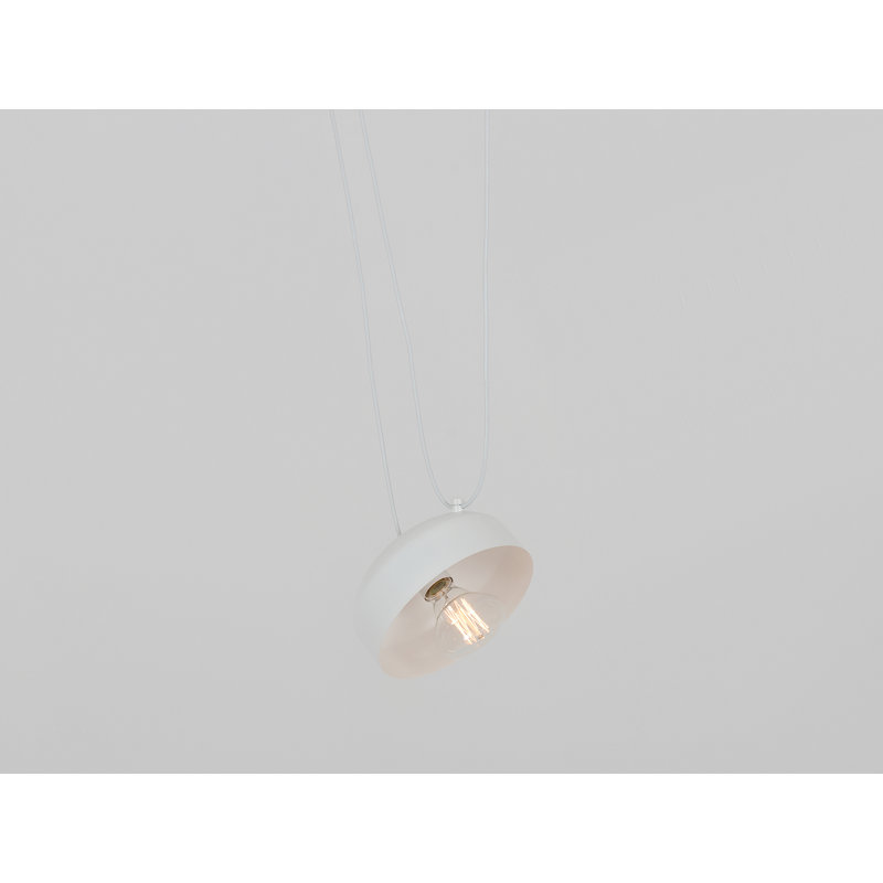 Allan 1 - Light Single Pendant, White