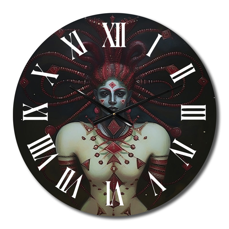 Horloge murale Lady Erzulie Yoruba, Petit