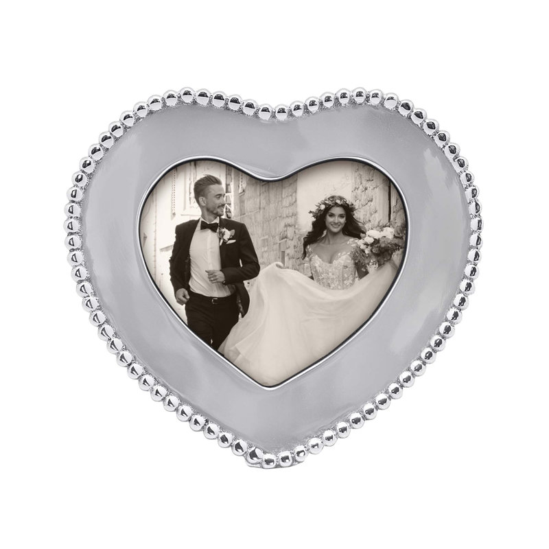 Beaded Metal Picture Frame