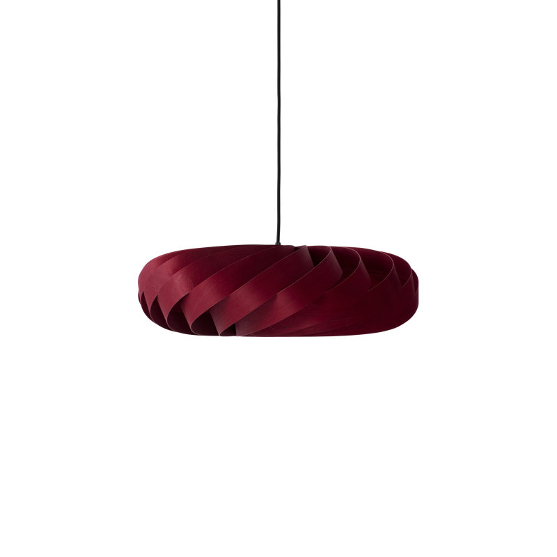 TR5 Pendant, 11.81" H x 39.37" W x 39.37" D, Red