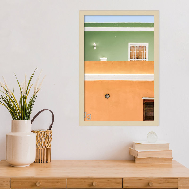 «Piara Joy House» par Shot par Clint Wood, reproduction d'art encadrée, Brun, H 21 po x l 15 po