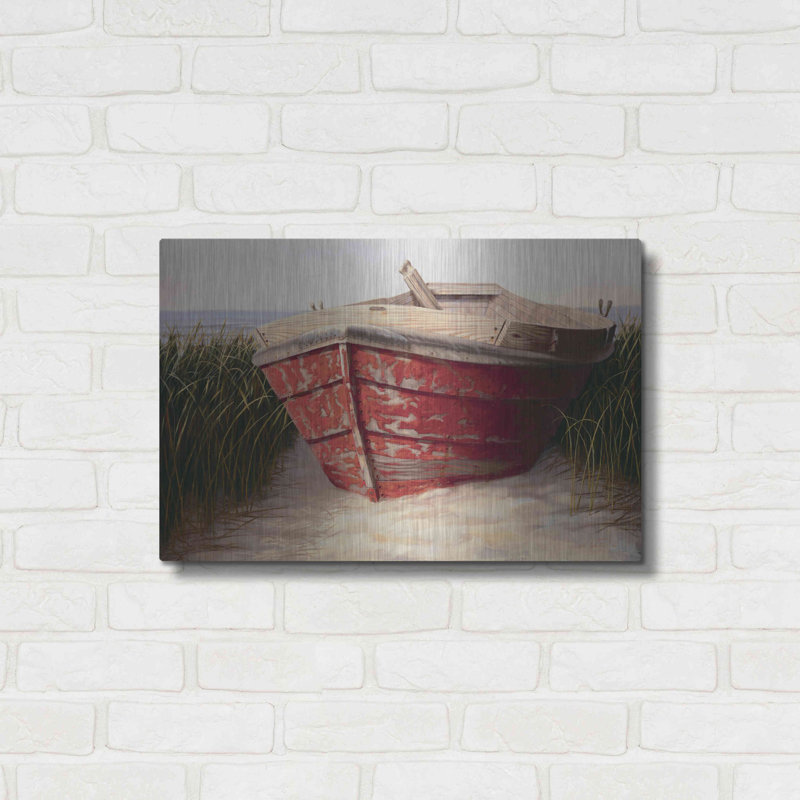 «Red Boat» par Karl Soderlund, H 16 po x l 24 po