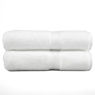 Luxury Hotel & Spa 2 Piece Turkish Cotton Bath Towel Set