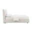 Grand lit en chenille beige Renee Aperol-179663016