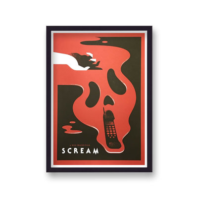Scream V2 Cordless Mouth Reimagined Movie - Single Picture Frame Print