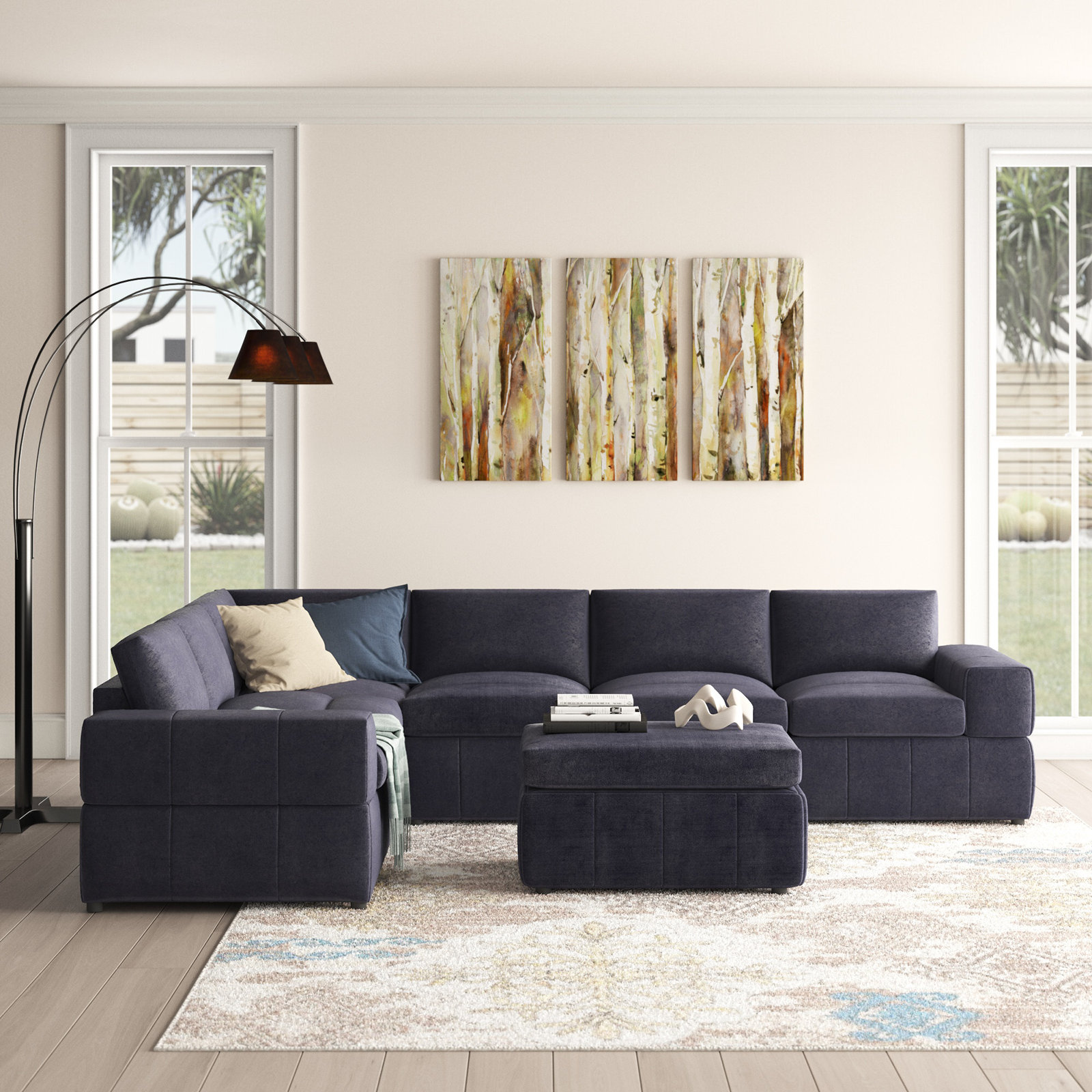 Forbestown 7 - Piece Upholstered Sectional