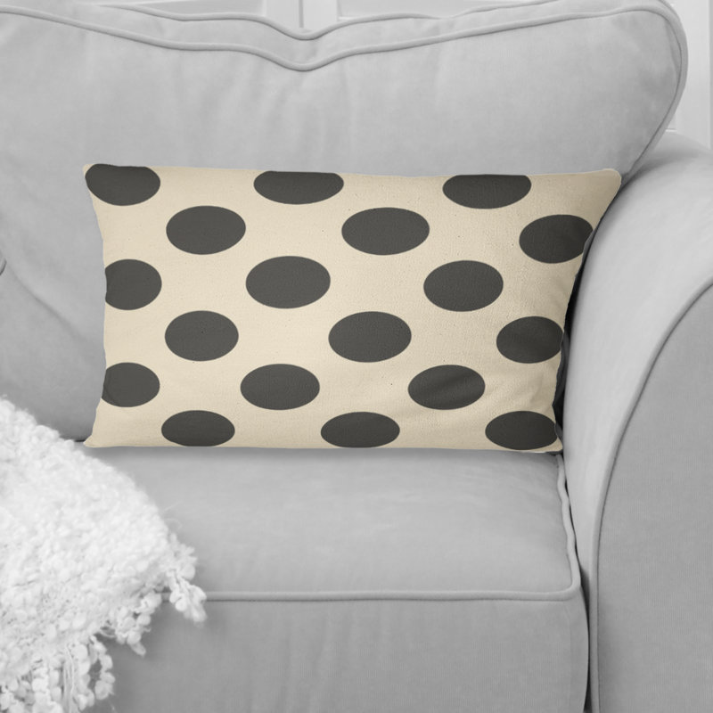 Coussin lombaire à pois I - Glam
