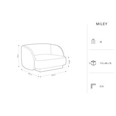 Adoraim 109Cm Wide Armchair