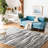 Madiya Hand Tufted Indian Wool And Cotton With Latex Abstract Rug-375298375