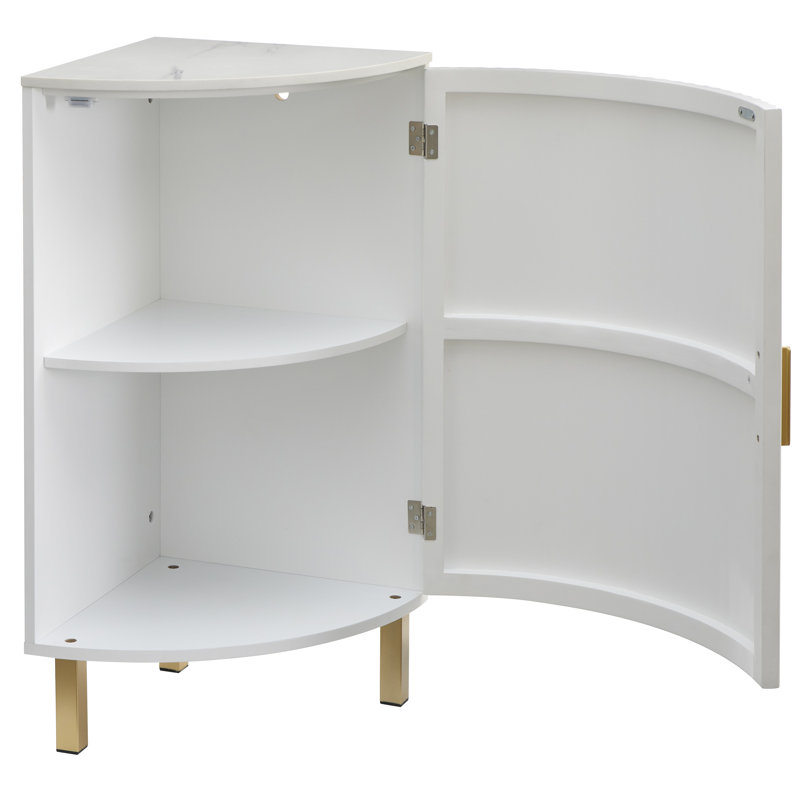 Lula Corner Accent Cabinet