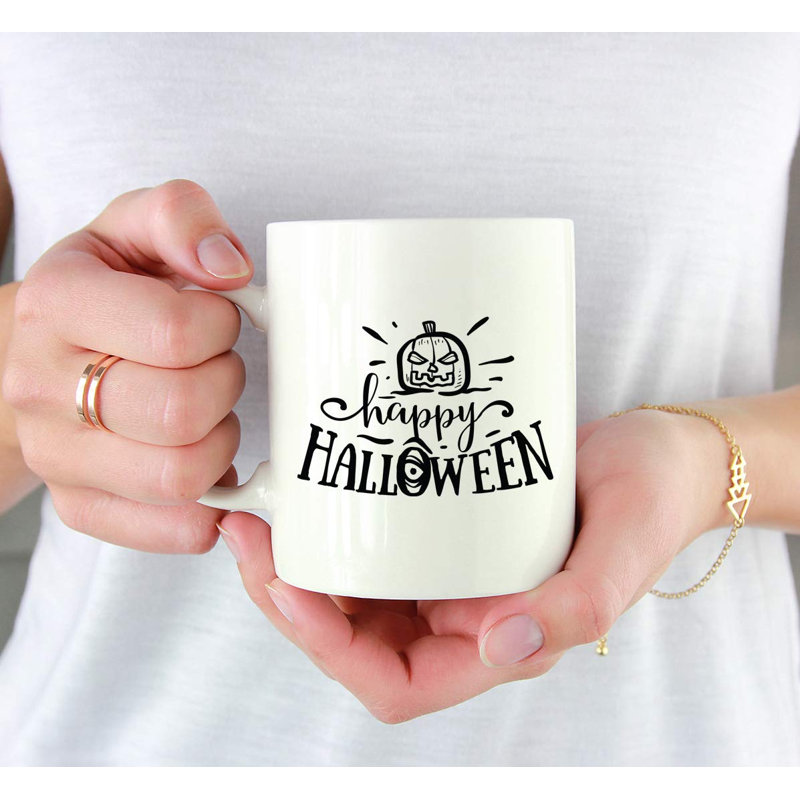 Grande tasse à café joyeuse halloween Bezu
