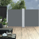 Ardos 20' x 0.03' Polyester Retractable Side Awning