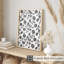 «Botanical Damask», reproduction d'art moderne sans cadre-362200669