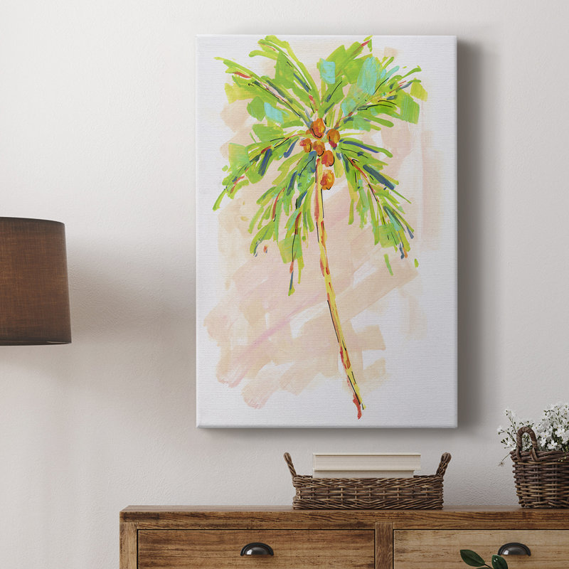 Cocotier I - galerie sur mesure, H 27 po x l 18 po