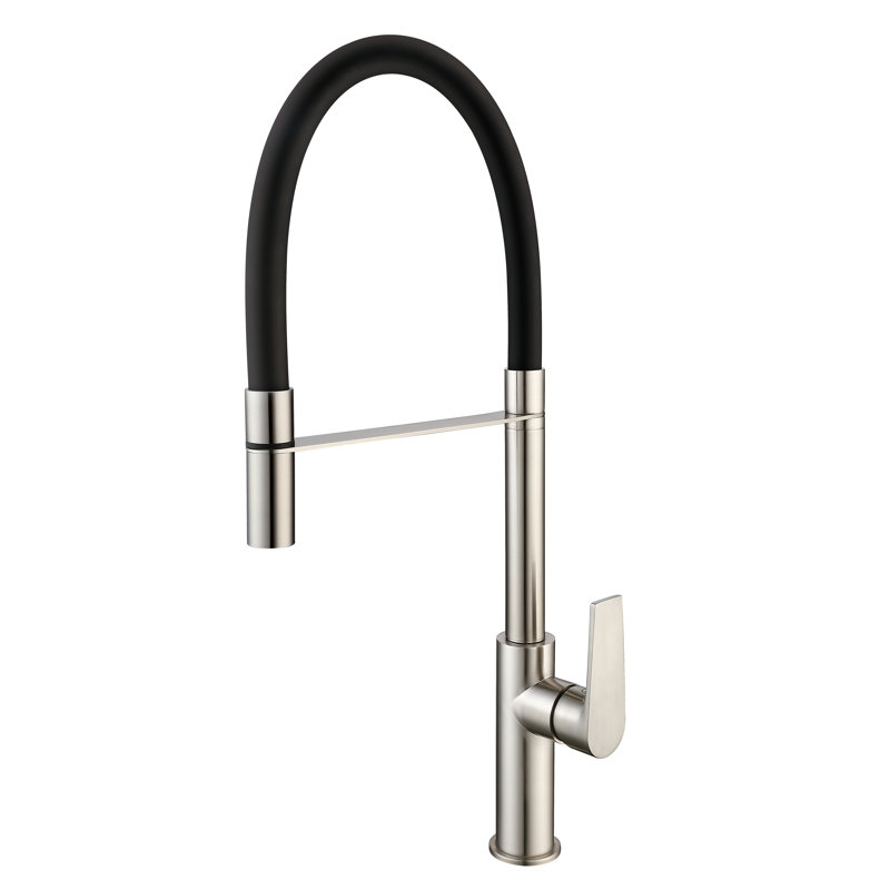 Robinet de cuisine à poignée simple pull down Covent