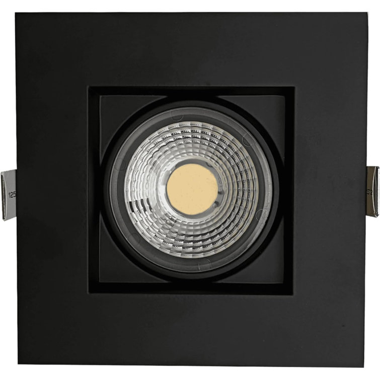 4'' Selectable Color Temperature 14 Watt Dimmable Air-Tight IC Rated Standard Recessed Lighting Kit