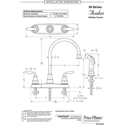 2-handle Bathroom Faucet