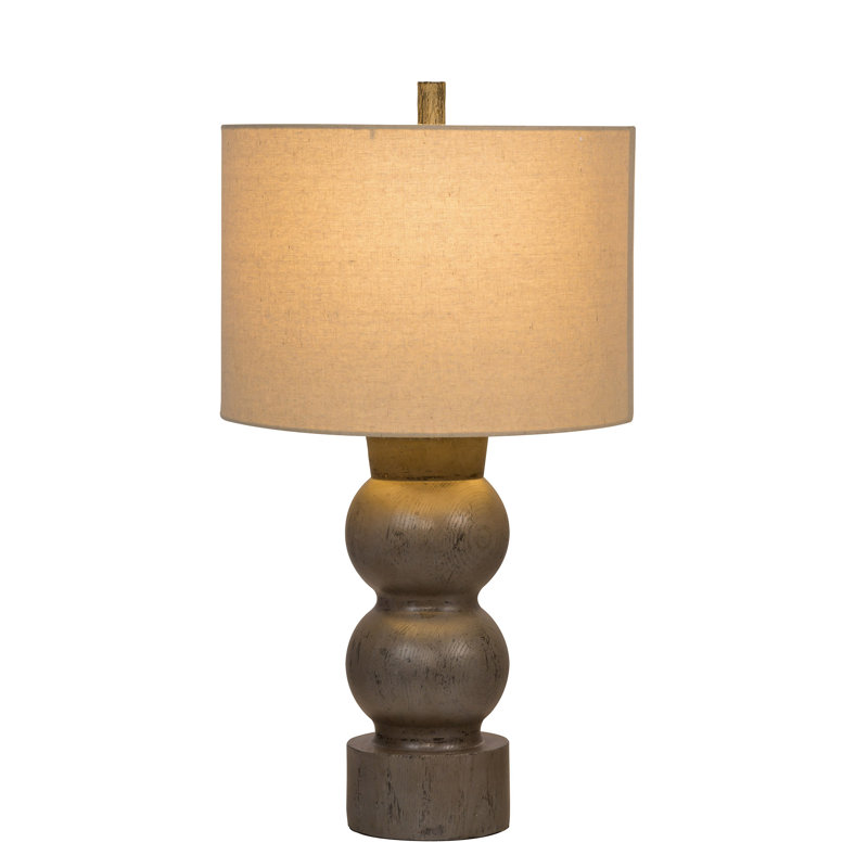 Dutcher Table Lamp, Distressed Gray