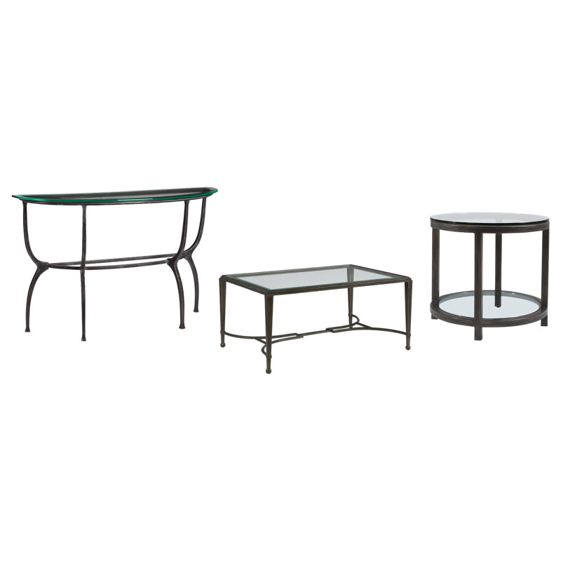 Metal Designs Coffee Table Set