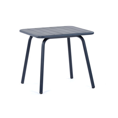 Cuyama Square Metal Outdoor Bistro Table , 203.2cm cm W 203.2cm cm D