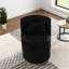 Fauteuil d'appoint pivotant en velours 360 avec rangement et coussin amovible, support dorsal robuste, pour chambre d'enfant-133216077-133216080-133216082