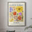 Reproduction florale vintage encadrée Cxxvii - bois massif-2091979234