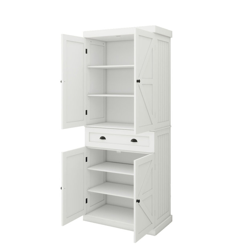 Armoire à linge sur pied Shayden