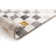 Tilly-Mae Soft low Pile Chequered Cream Rug