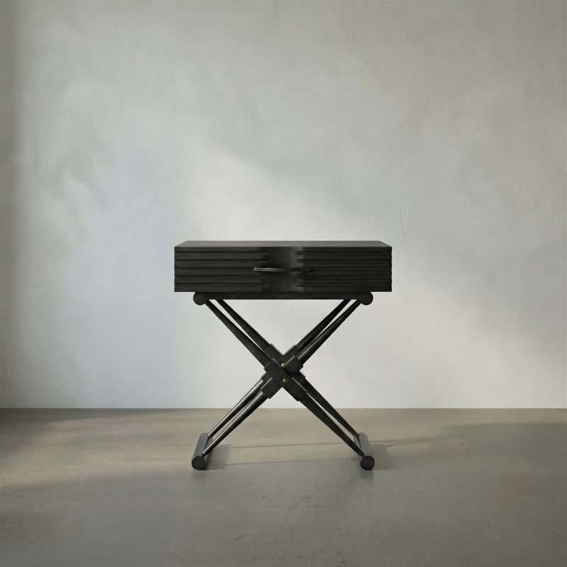 Zanta End Table with Storage, Pale