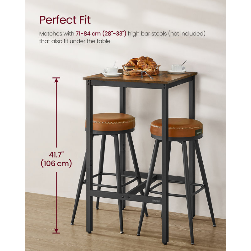 Metal Base Dining Table