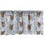 Cantonnière Ambesonne, ensemble de 2 chiots papillons et fleurs bleu pâle brun-100840307