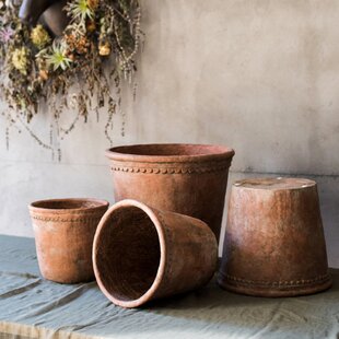 Terracotta Plant Pots (Round), Pots for Plants, Clay Pots for Plants,  Flower Pot, Earthen Terracotta Pots for Planting, Round Flower Pots for  Home Decoration, Clay Pots for Planting (14x10x9 Cm) - Gachwala